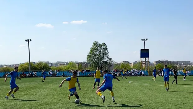 Наша футбольна команда у чвертьфіналі Чемпіонату України серед ЗВО