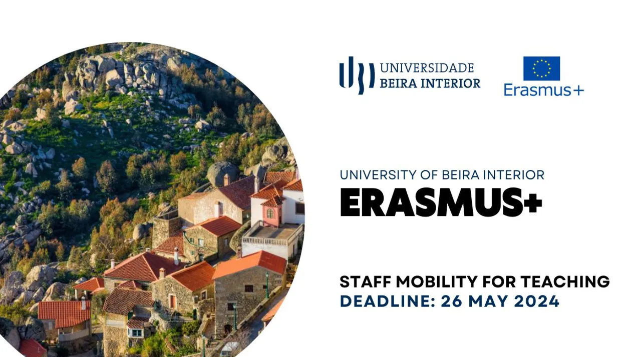 Відкрито конкурс ERASMUS+ Staff Mobility for Teaching до Університету Внутрішньої Бейри (Португалія)