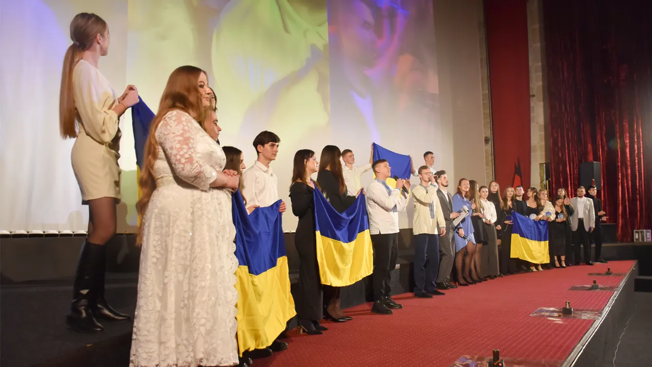 Honouring the best students of Chernivtsi