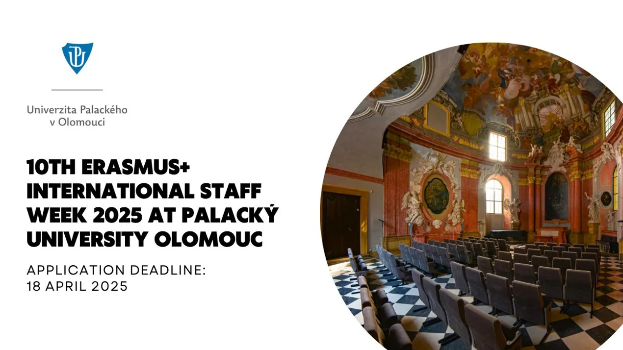 10th Erasmus+ International Staff Week 2025 at Palacký University Olomouc – Inclusion, Diversity & Equal Opportunities