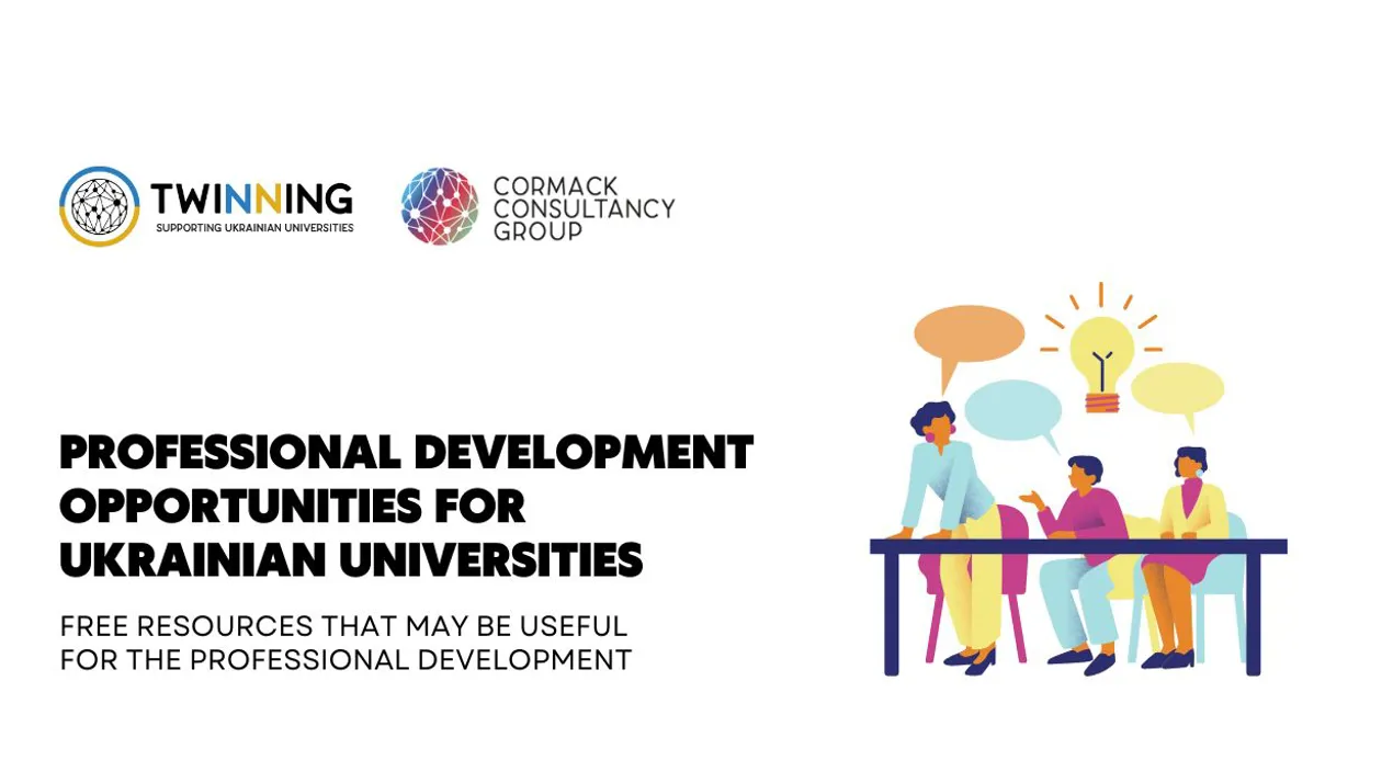 Professional development opportunities for Ukrainian universities