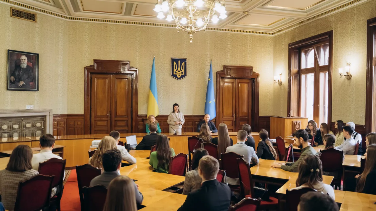 Вручення відзнак на честь Міжнародного дня студентів