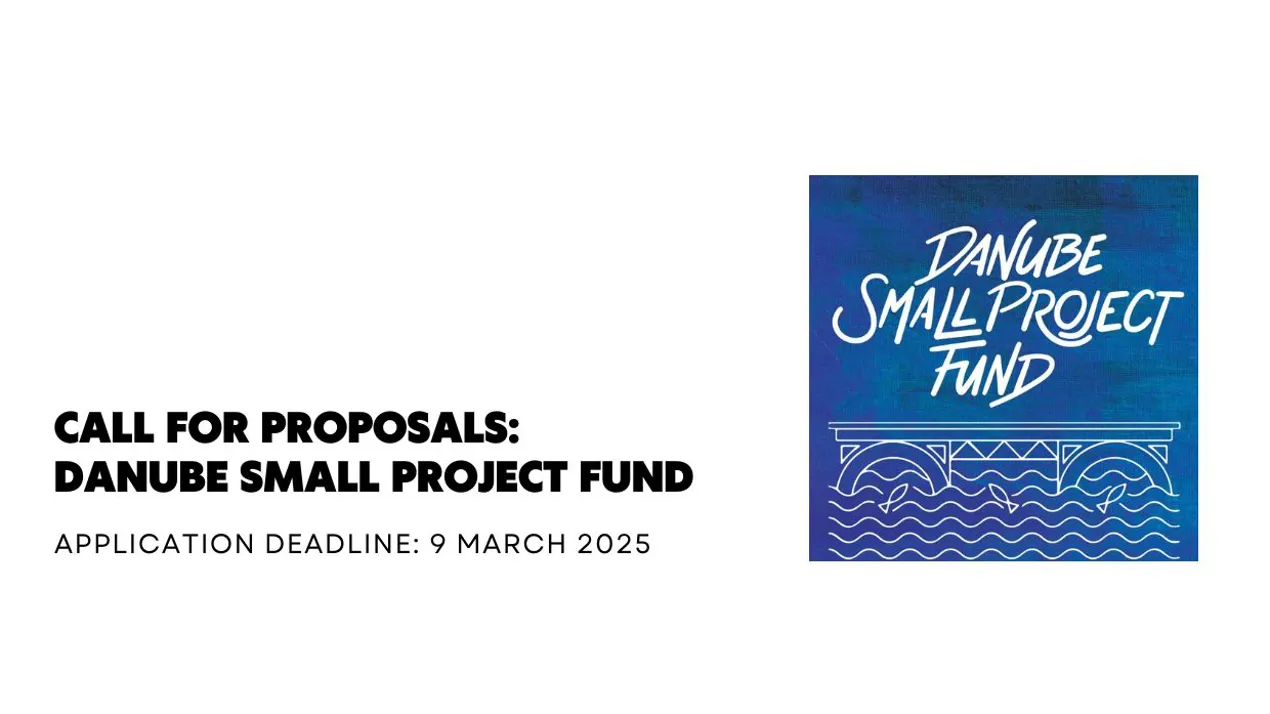Danube Small Project Fund: Invitation to Cultivate Creativity with Us 2025