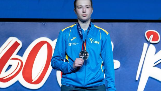 Віцечемпіонка Європи з карате на 60-му Чемпіонаті Європи серед дорослих!