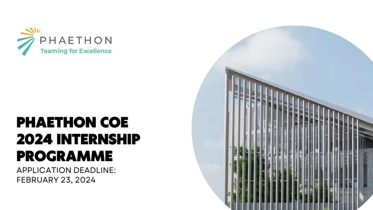 PHAETHON CoE 2024 Internship Programme | A Great Opportunity for undergraduate students!