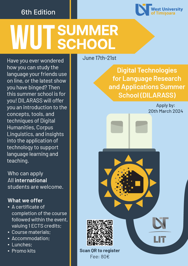 West University of Timisoara Summer School 2024 Чернівецький