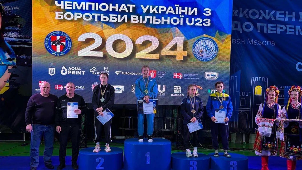 Студенти університету на чемпіонаті України з вільної боротьби