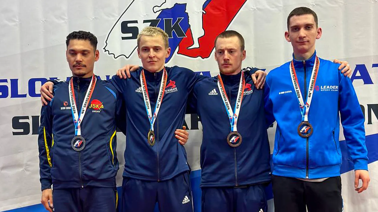 Наші студенти на міжнародному турнірі з карате "44th Grand Prix Slovakia"