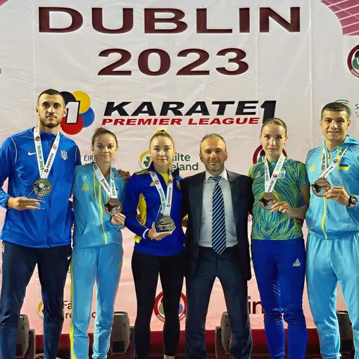 Bronze at «Karate 1 premier league Dublin 2023»