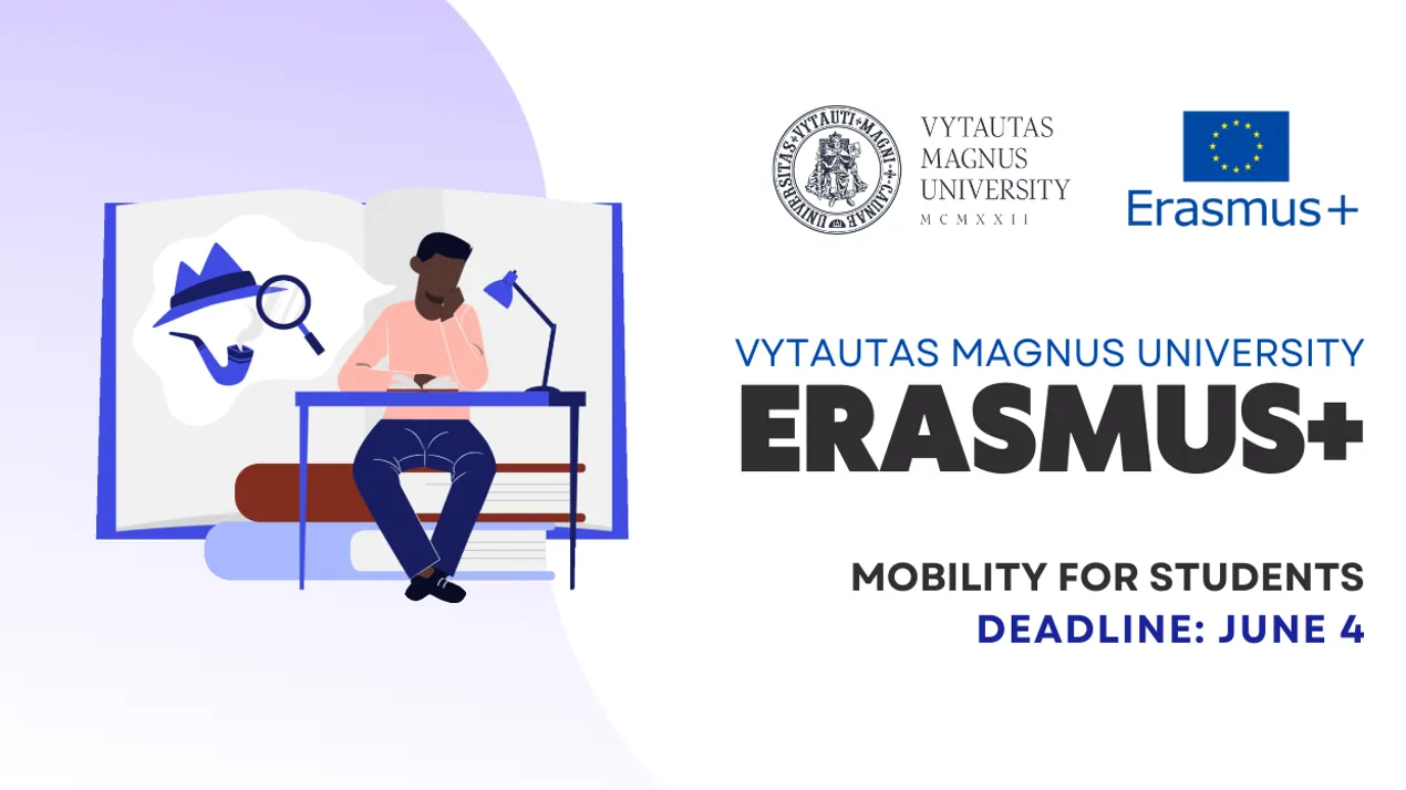 ERASMUS+ до Університету Вітовта Великого м. Каунас (Литва)