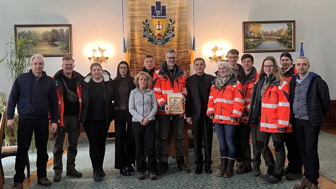 Johanniter-Unfall-Hilfe e.V. Mission Siret на зустрічі з Романом Петришиним