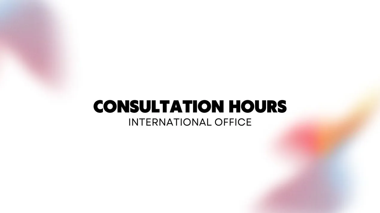 International Office Consultation Hours