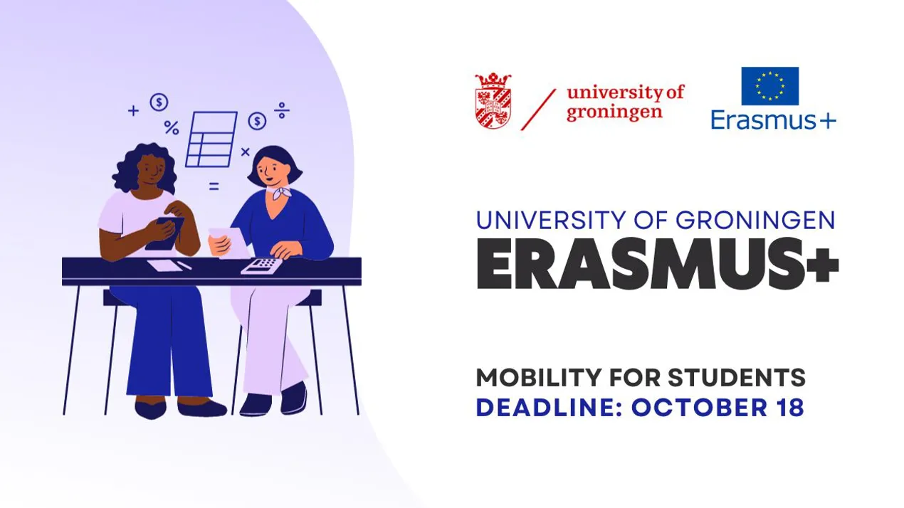 Відкрито конкурс ERASMUS+ в Університет м. Гронінген (Нідерланди)