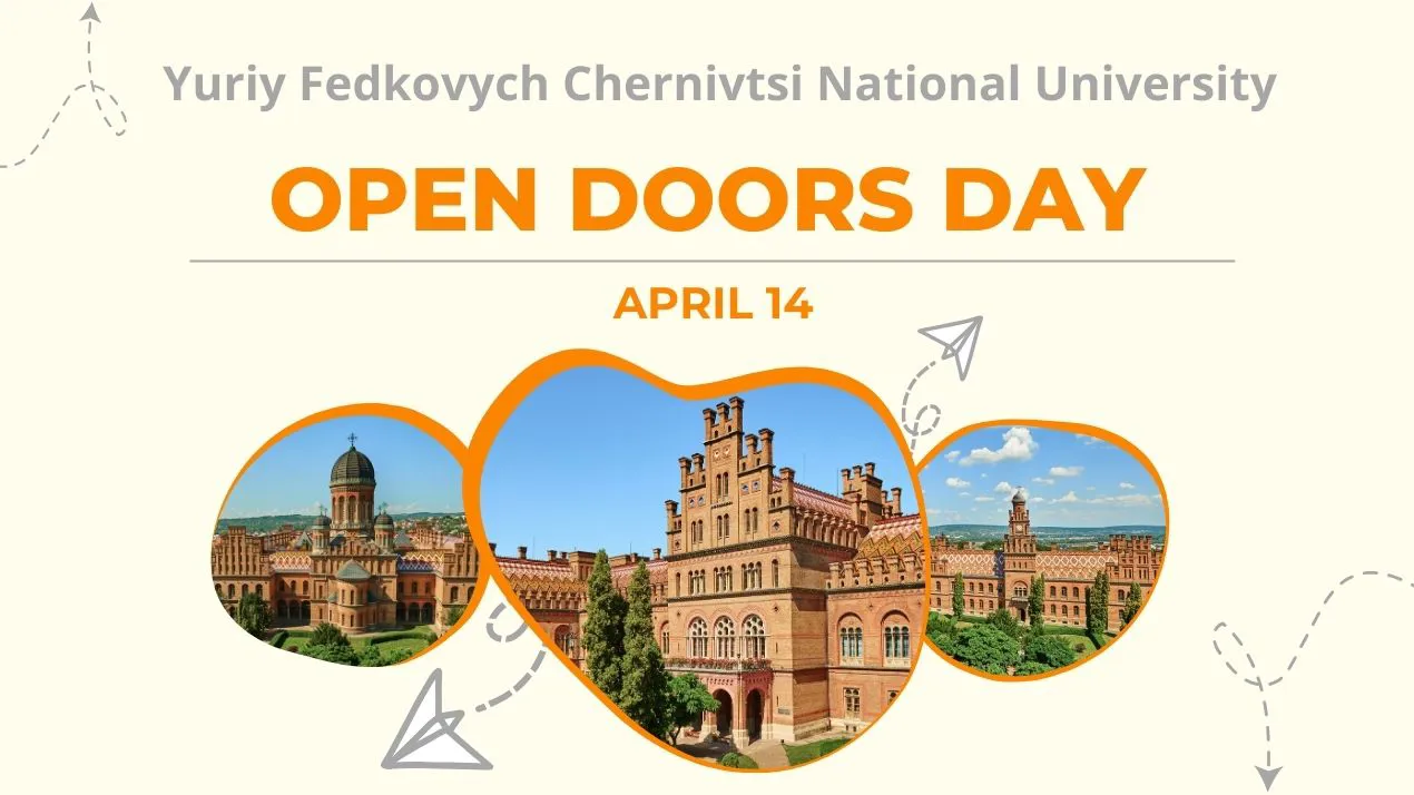 OPEN DOORS DAY at Yuriy Fedkovych Chernivtsi National University