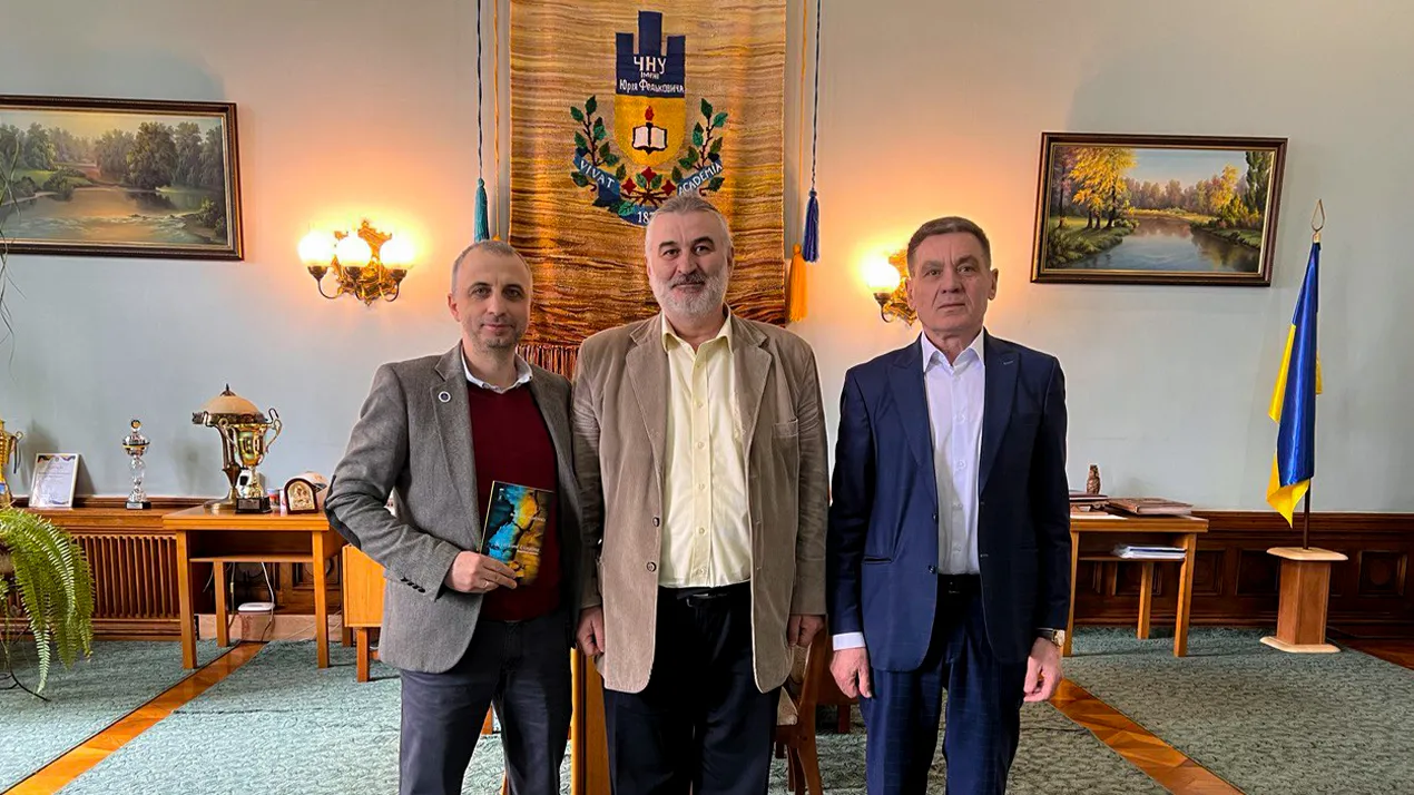 Відбулася зустріч із ректором Ясського університету "Петре Андрей"