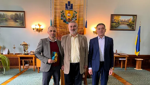 Відбулася зустріч із ректором Ясського університету "Петре Андрей"