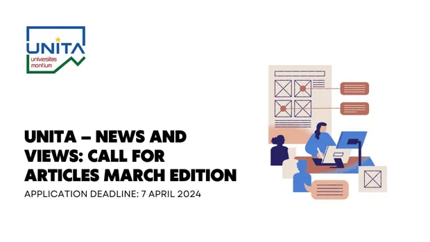 UNITA – News and Views: Call for articles March edition