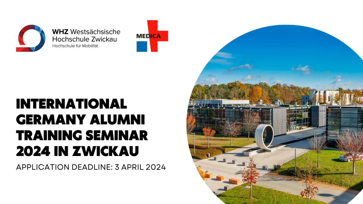 International Germany Alumni Training Seminar 2024 in Zwickau followed by the MEDICA trade fair 2024