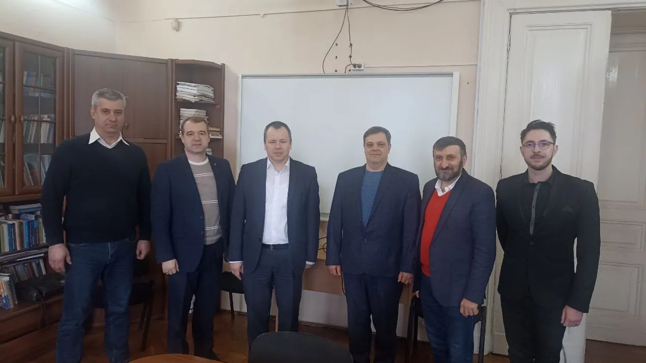 Зустріч ректора з представниками Ресурсної студії ТОВ «ІМТЕКС ГРУП» (м. Київ) та Буковинського центру реконструкції і розвитку