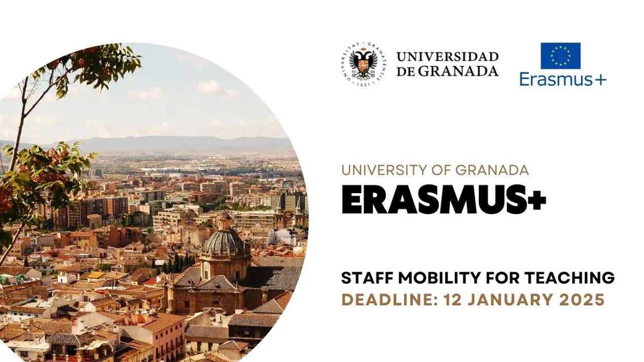 Оголошення конкурсу ERASMUS+ Staff Mobility for Teaching до Університету Гранади