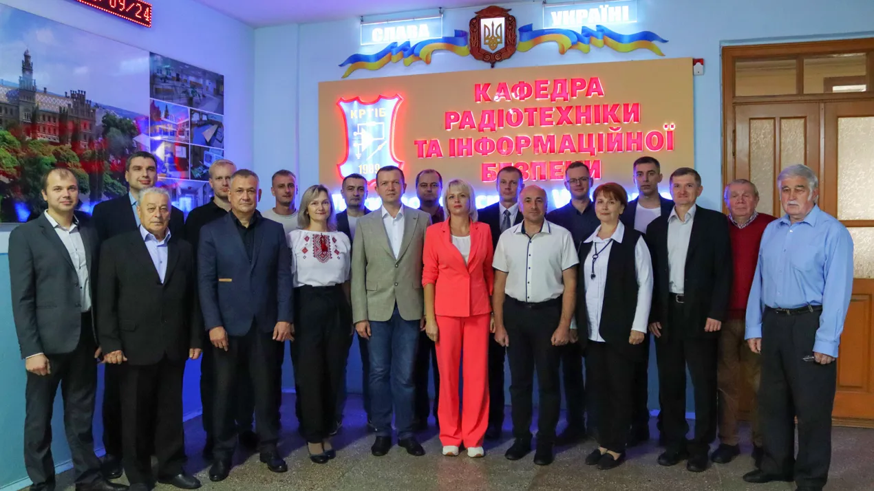 Кафедра радіотехніки та інформаційної безпеки відзначає свій 35-річний ювілей