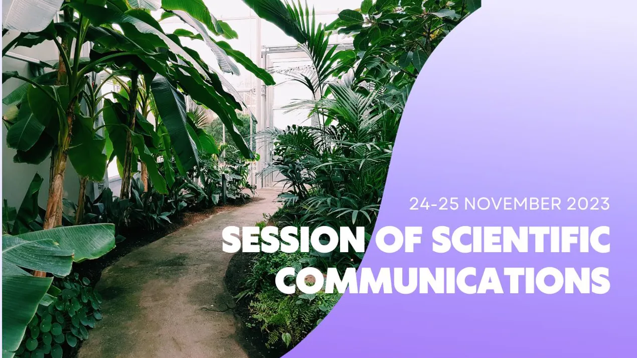 The session of Scientific Communications