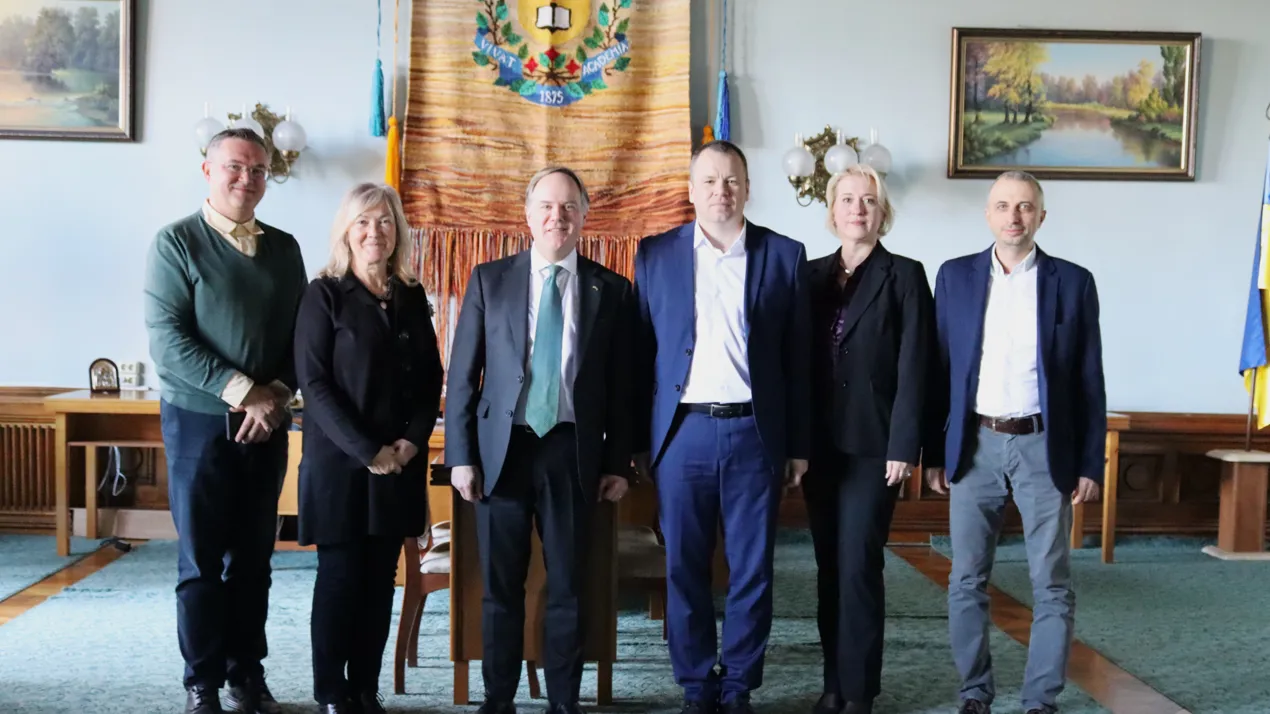 Visit of the British Ambassador to Yuriy Fedkovych Chernivtsi National University