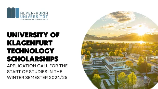 University of Klagenfurt Technology Scholarships: application call for the start of studies in the winter semester 2024/25