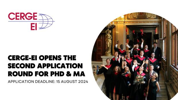 CERGE-EI opens the Second Application Round (PhD & MA programmes)